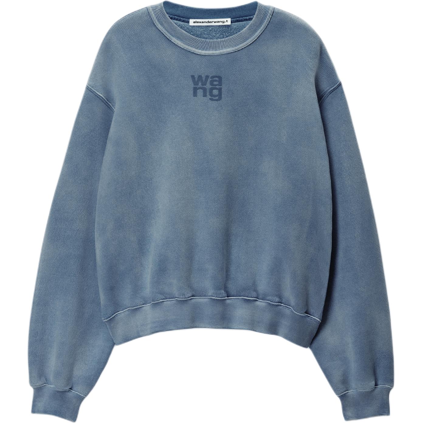 Свитшот с логотипом T By Logo Embossed Alexander Wang, синий
Свитшот с логотипом T By Logo Embossed Alexander Wang, синий