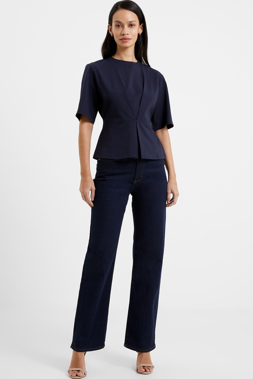 Блузка украшенная жемчугом French Connection, синий
Блузка украшенная жемчугом French Connection, синий