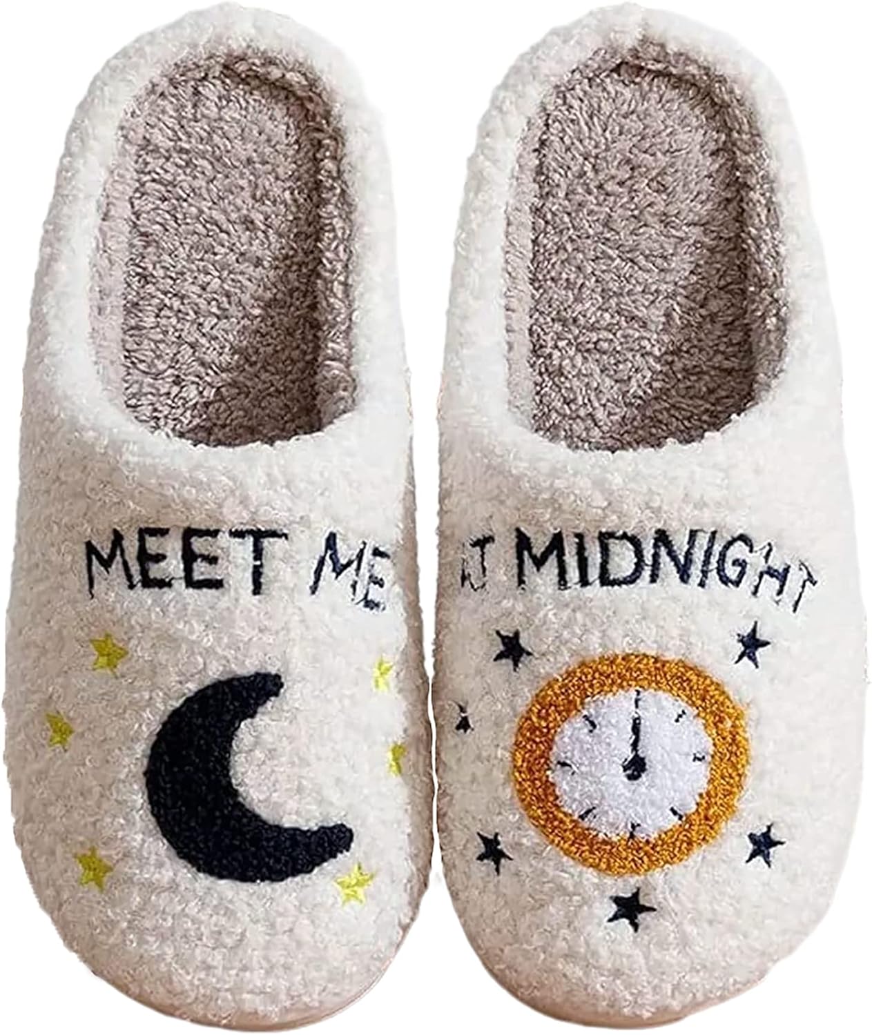 Унисекс тапочки DakinFu «Встретимся в полночь», пушистые теплые домашние тапочки для зимы, для дома и улицы, белый
Унисекс тапочки DakinFu «Встретимся в полночь», пушистые теплые домашние тапочки для зимы, для дома и улицы, белый