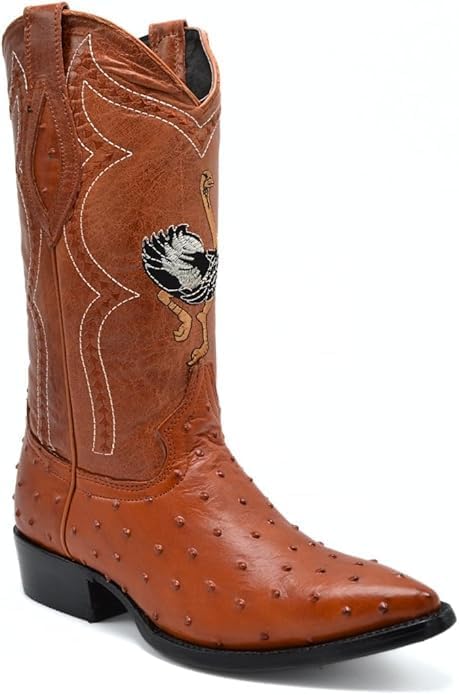 Мужские ковбойские сапоги Western с J-образным носком из натуральной кожи с экзотическим принтом страуса - коньяк Generic
Мужские ковбойские сапоги Western с J-образным носком из натуральной кожи с экзотическим принтом страуса - коньяк Generic