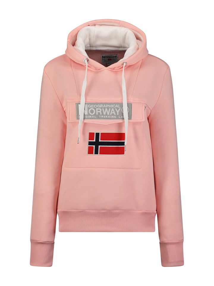 Толстовка с капюшоном Geographical Norway, розовый
Толстовка с капюшоном Geographical Norway, розовый