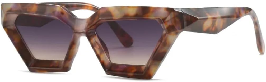 Солнцезащитные очки для мужчин и женщин - защита UV400 - оправа "кошачий глаз" в маленькой оправе с цветными линзами для занятий спортом на открытом воздухе и вождения DSVIGF, Leopard
Солнцезащитные очки для мужчин и женщин - защита UV400 - оправа "кошачий глаз" в маленькой оправе с цветными линзами для занятий спортом на открытом воздухе и вождения DSVIGF, Leopard