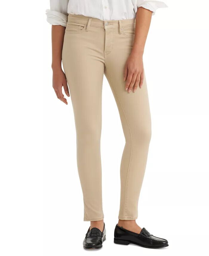 Женские джинсы скинни со средней посадкой 311 Levi's, бежевый
Женские джинсы скинни со средней посадкой 311 Levi's, бежевый