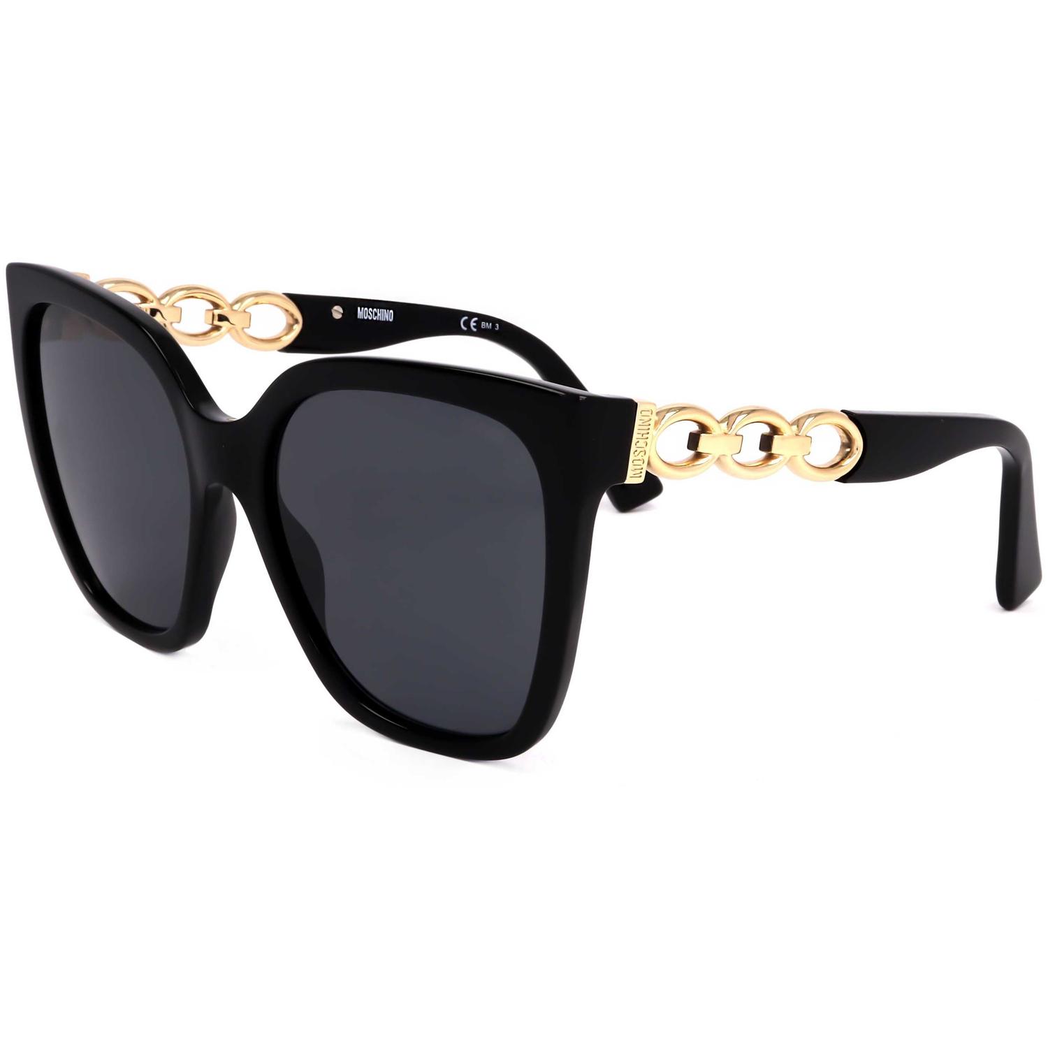 Moschino Женские солнцезащитные очки 55 мм серые, черный
Moschino Женские солнцезащитные очки 55 мм серые, черный