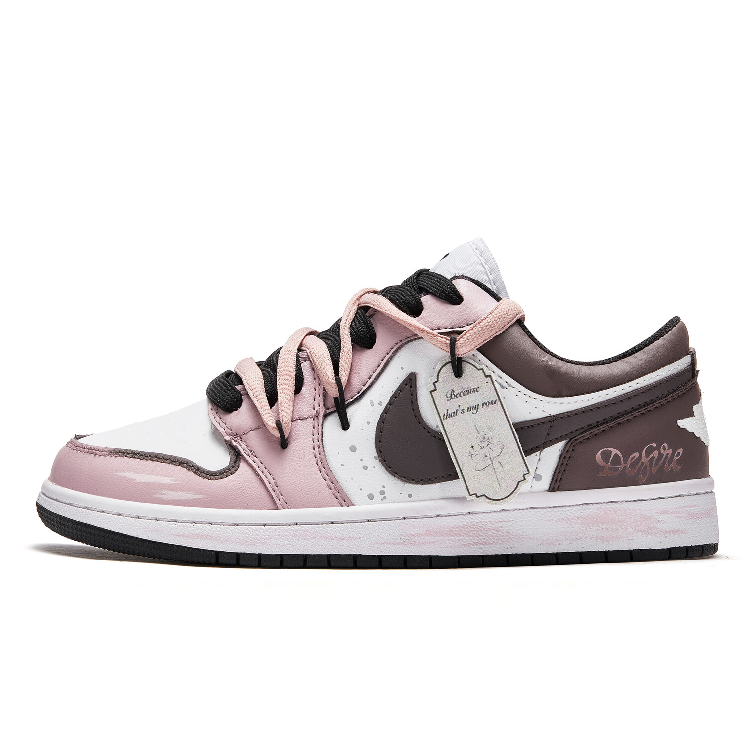Кроссовки Air Jordan 1 Vintage Basketball Shoes Women's Low-top Pink/Black, черный
Кроссовки Air Jordan 1 Vintage Basketball Shoes Women's Low-top Pink/Black, черный