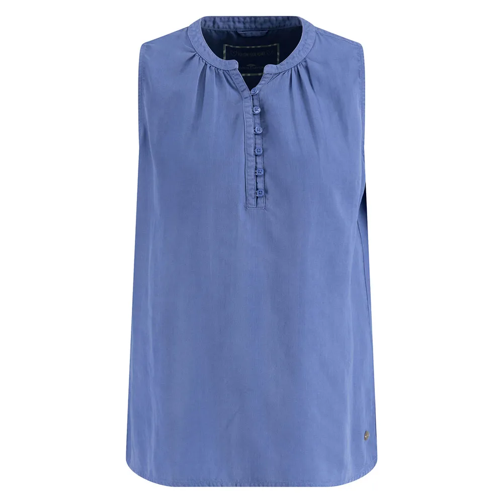 Блузка Fynch Hatton 25071721 sleeveless, синий
Блузка Fynch Hatton 25071721 sleeveless, синий