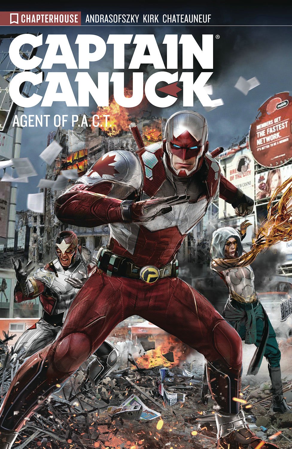 Captain Canuck Vol 03: Harbinger (Lev Gleason)
Captain Canuck Vol 03: Harbinger (Lev Gleason)