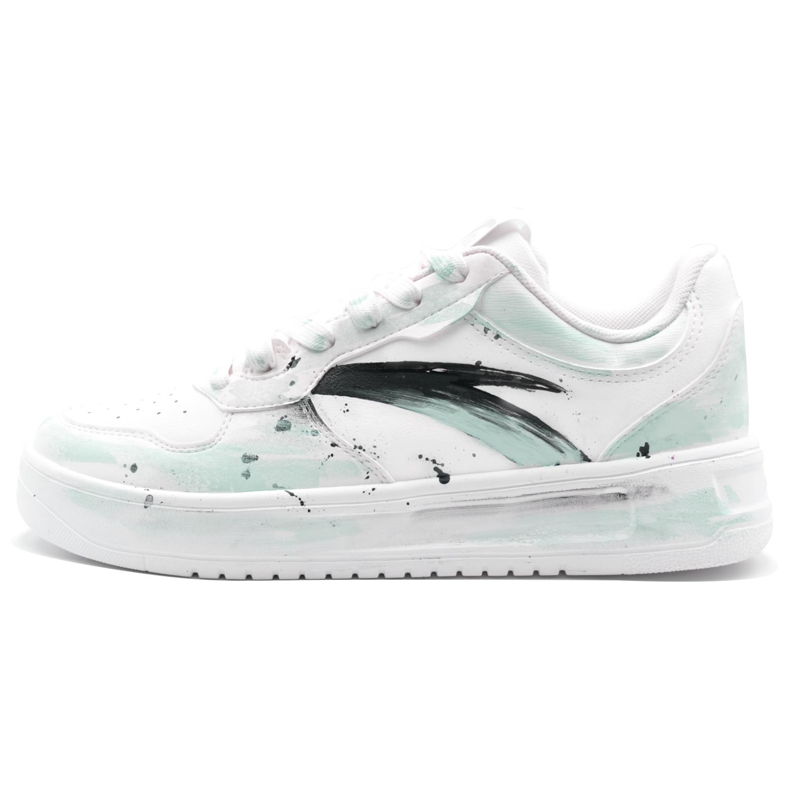 ANTA Амортизирующие износостойкие сбалансированные низкие кроссовки для скейтбординга мужские белые бирюзовые зеленые
ANTA Амортизирующие износостойкие сбалансированные низкие кроссовки для скейтбординга мужские белые бирюзовые зеленые