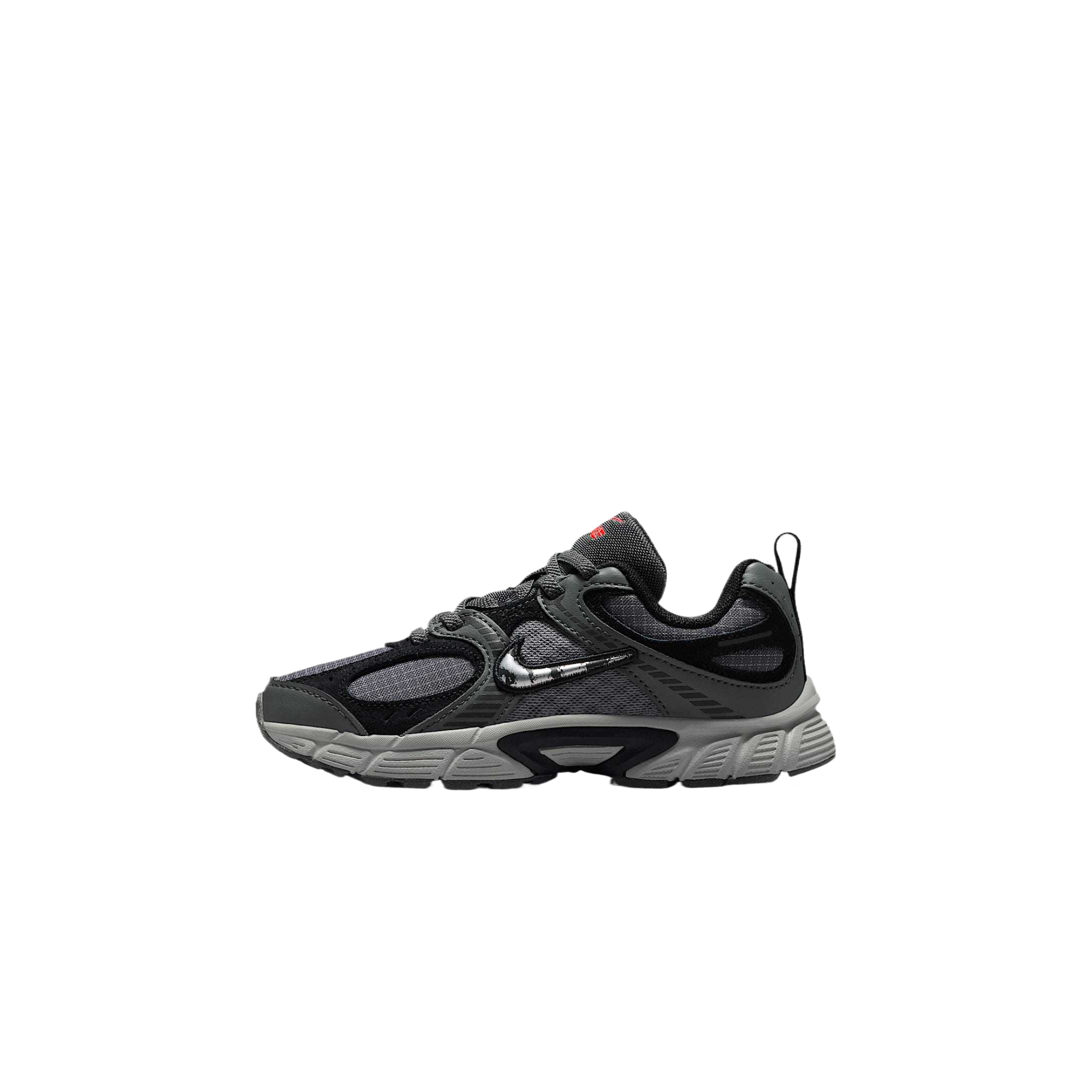 Nike V5 RNR низкие детские беговые кроссовки Iron Gray/Black/Light Smoke Gray/Metallic Silver
Nike V5 RNR низкие детские беговые кроссовки Iron Gray/Black/Light Smoke Gray/Metallic Silver