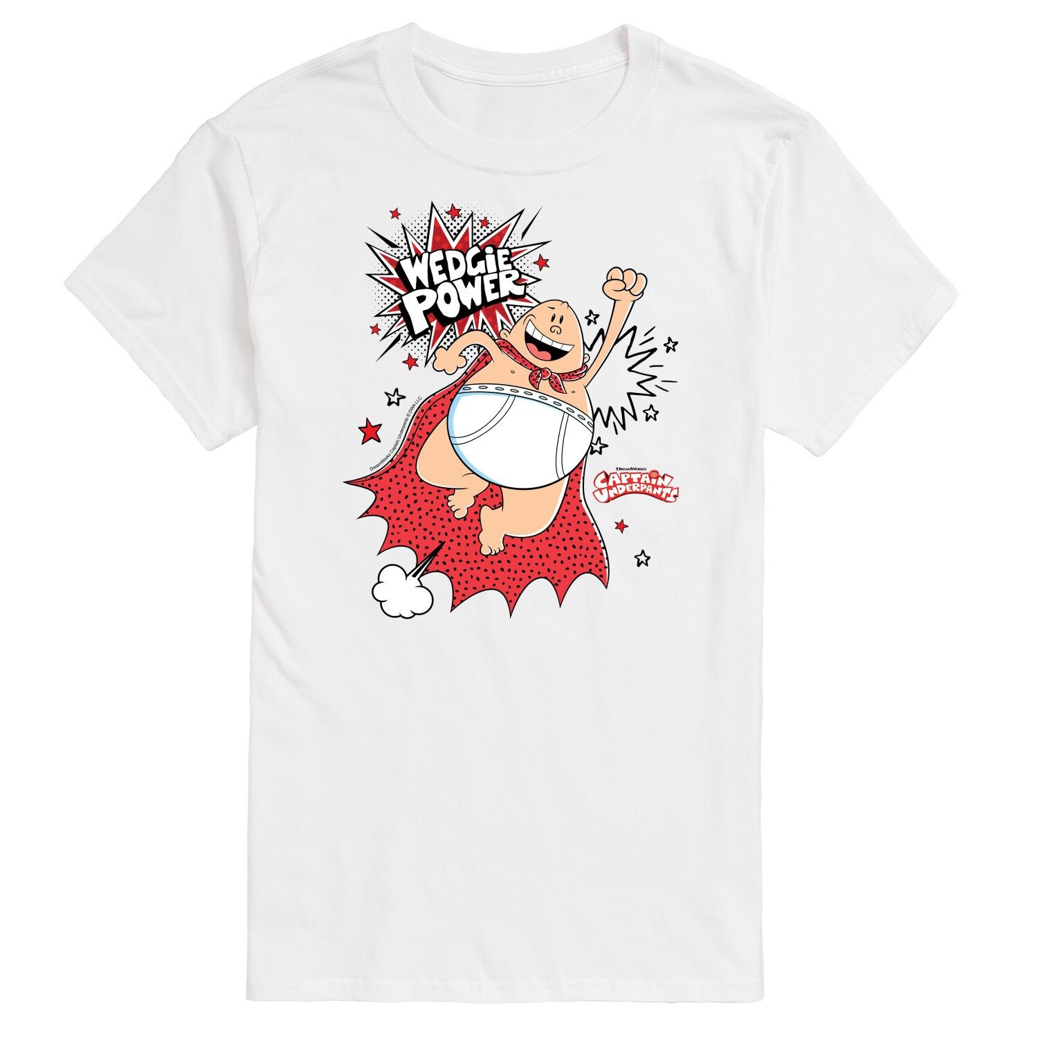 Мужские трусы Captain Underpants Футболка Wedgie Power с рисунком Licensed Character
Мужские трусы Captain Underpants Футболка Wedgie Power с рисунком Licensed Character