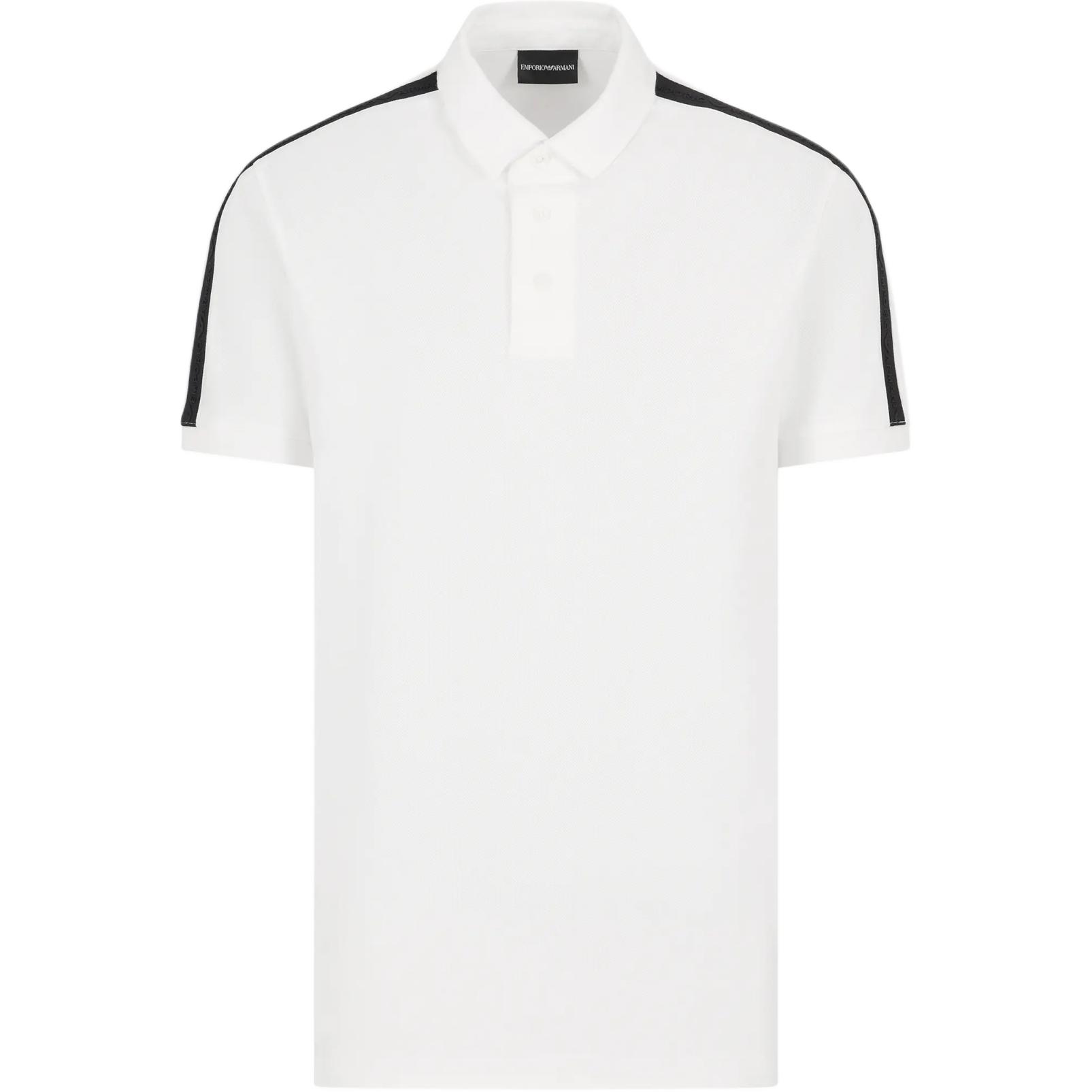 Поло с логотипом EMPORIO ARMANI, теплый белый
Поло с логотипом EMPORIO ARMANI, теплый белый