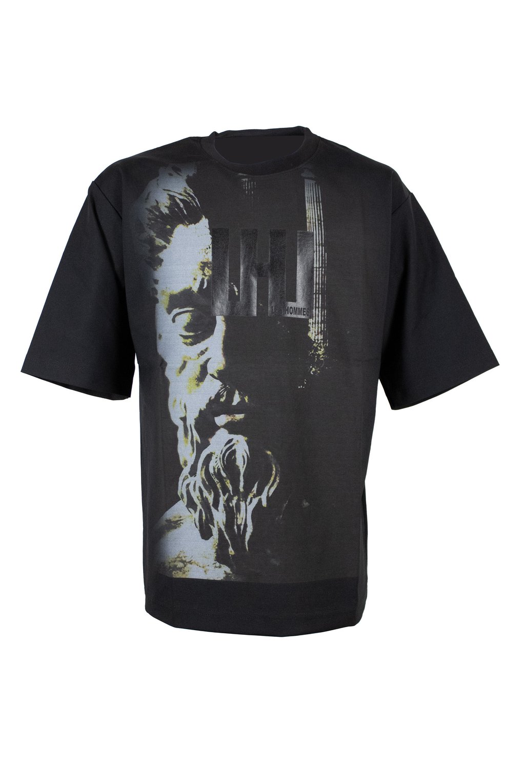 Футболка с принтом LES HOMMES, черный 
Футболка с принтом LES HOMMES, черный