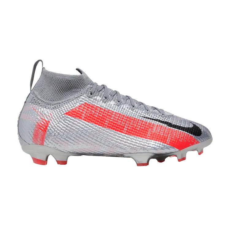 Бутсы Nike Mercurial Superfly 7 Elite FG GS 'Metallic Grey Crimson', серебряный
Бутсы Nike Mercurial Superfly 7 Elite FG GS 'Metallic Grey Crimson', серебряный