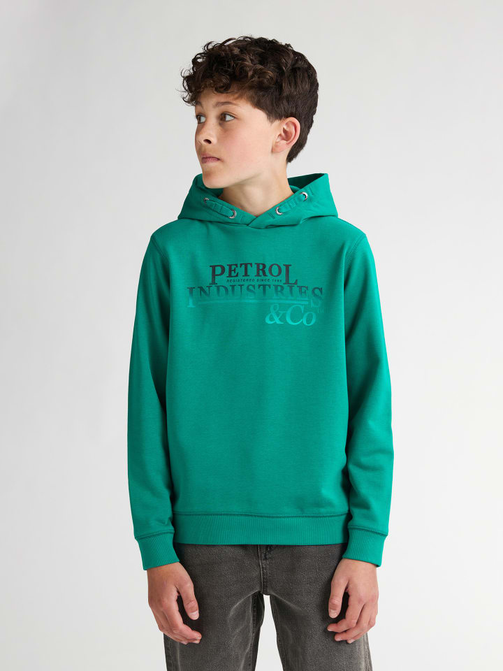 Толстовка с капюшоном Petrol Industries, зеленый
Толстовка с капюшоном Petrol Industries, зеленый