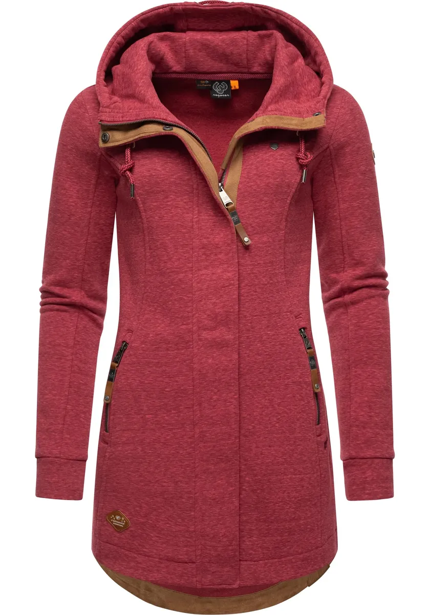 Толстовка в стиле Ragwear "Letty Intl.", спортивная куртка с капюшоном и элементами из искусственной кожи, малиновый
Толстовка в стиле Ragwear "Letty Intl.", спортивная куртка с капюшоном и элементами из искусственной кожи, малиновый