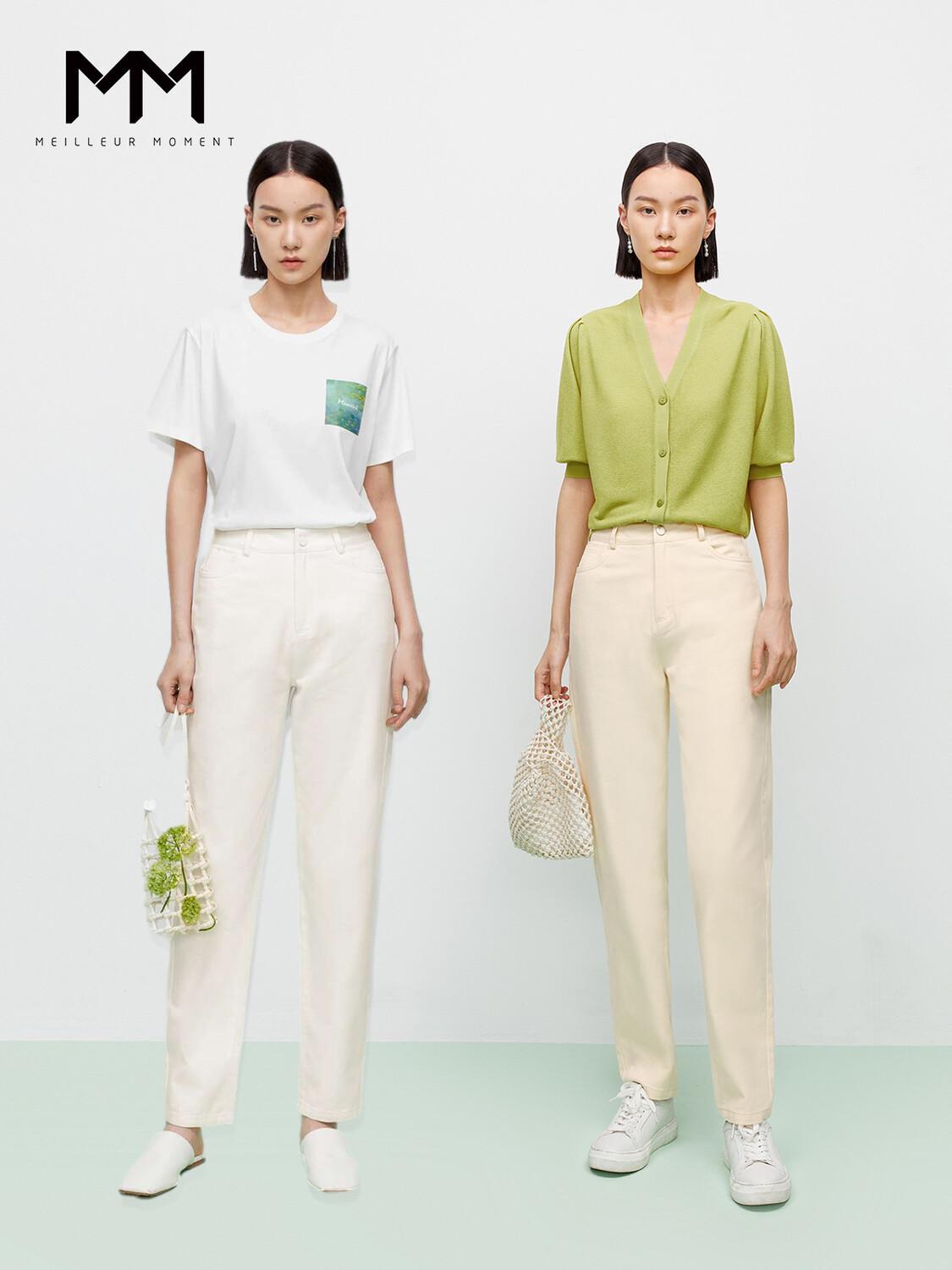 Брюки Mai Meng из чистого хлопка, кремовый
Брюки Mai Meng из чистого хлопка, кремовый