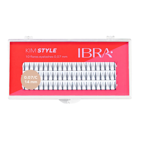 Пучки ресниц 14 мм, 60 шт./1 упаковка. Ibra Makeup Kim style
Пучки ресниц 14 мм, 60 шт./1 упаковка. Ibra Makeup Kim style