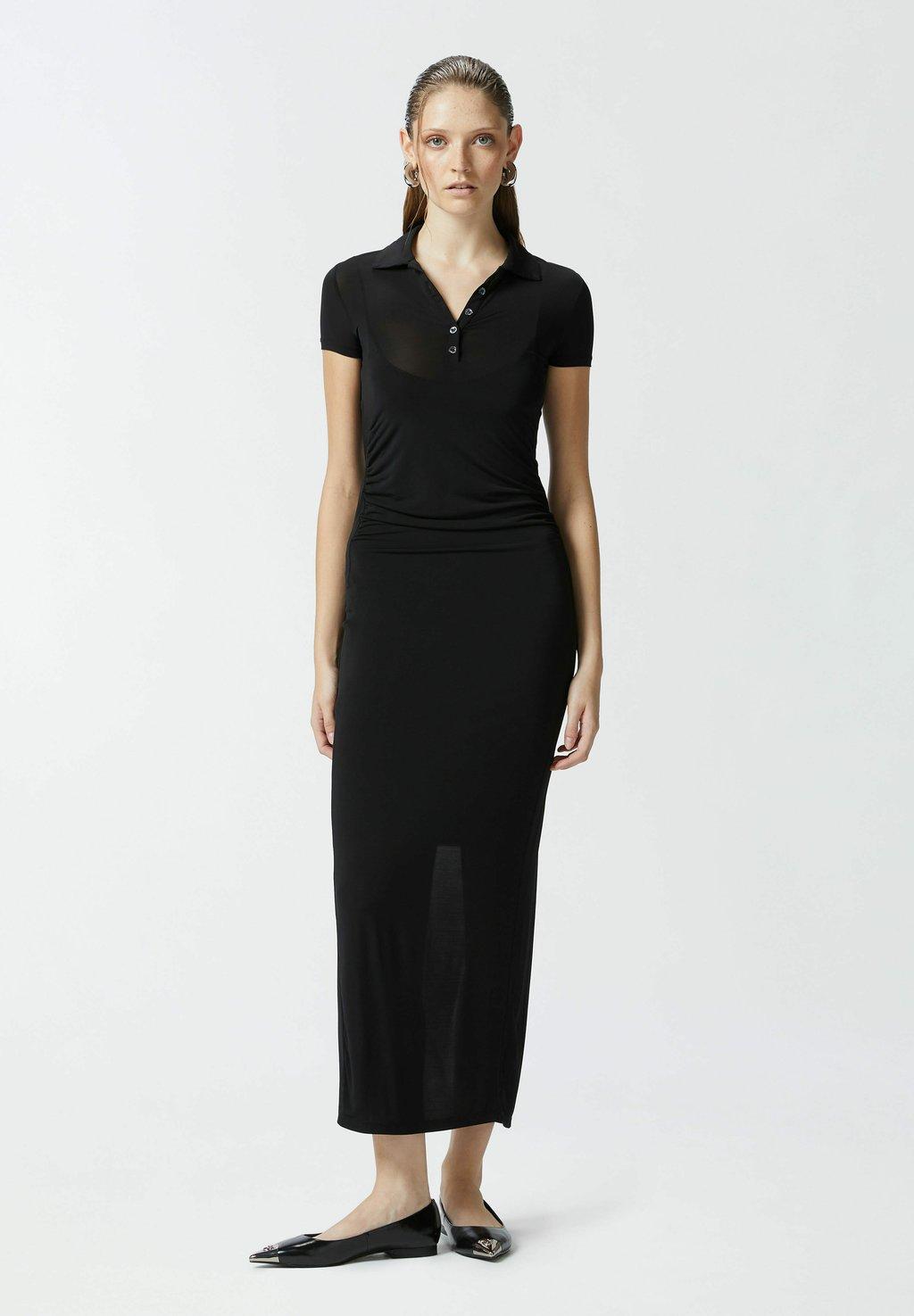 Платье макси AEROGRAFO Pinko, черный
Платье макси AEROGRAFO Pinko, черный