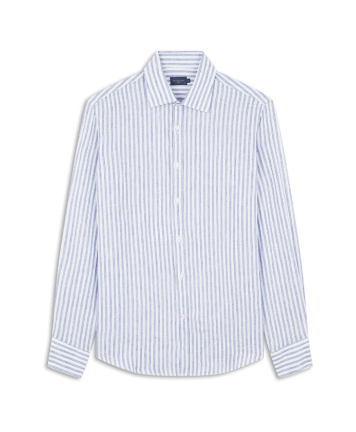 Льняная рубашка J-Fit с воротником-стойкой. Paul & Shark, синий
Льняная рубашка J-Fit с воротником-стойкой. Paul & Shark, синий