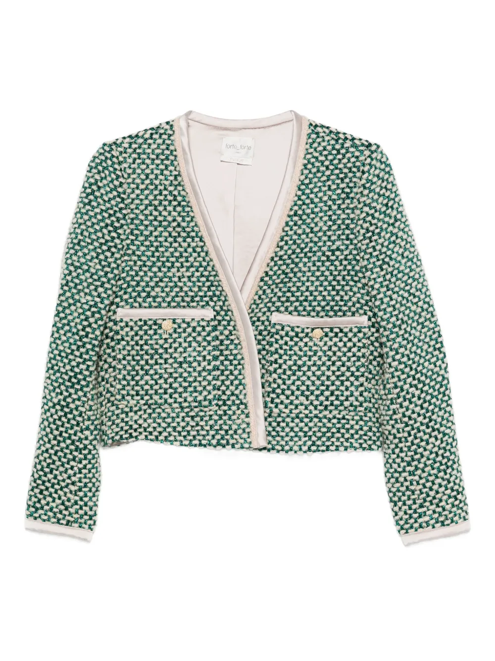 Твидовая куртка Forte Forte, зеленый
Твидовая куртка Forte Forte, зеленый