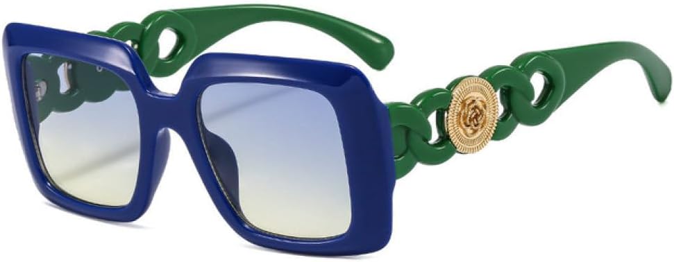 Популярные квадратные солнцезащитные очки для женщин, роскошные ретро-очки для мужчин, модные дорожные солнцезащитные очки с защитой от УФ-излучения UV400 LVTFCO, Blue
Популярные квадратные солнцезащитные очки для женщин, роскошные ретро-очки для мужчин, модные дорожные солнцезащитные очки с защитой от УФ-излучения UV400 LVTFCO, Blue