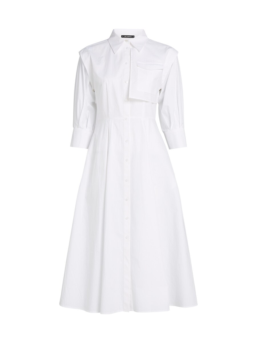 Платье-рубашка Karl Lagerfeld, белый
Платье-рубашка Karl Lagerfeld, белый