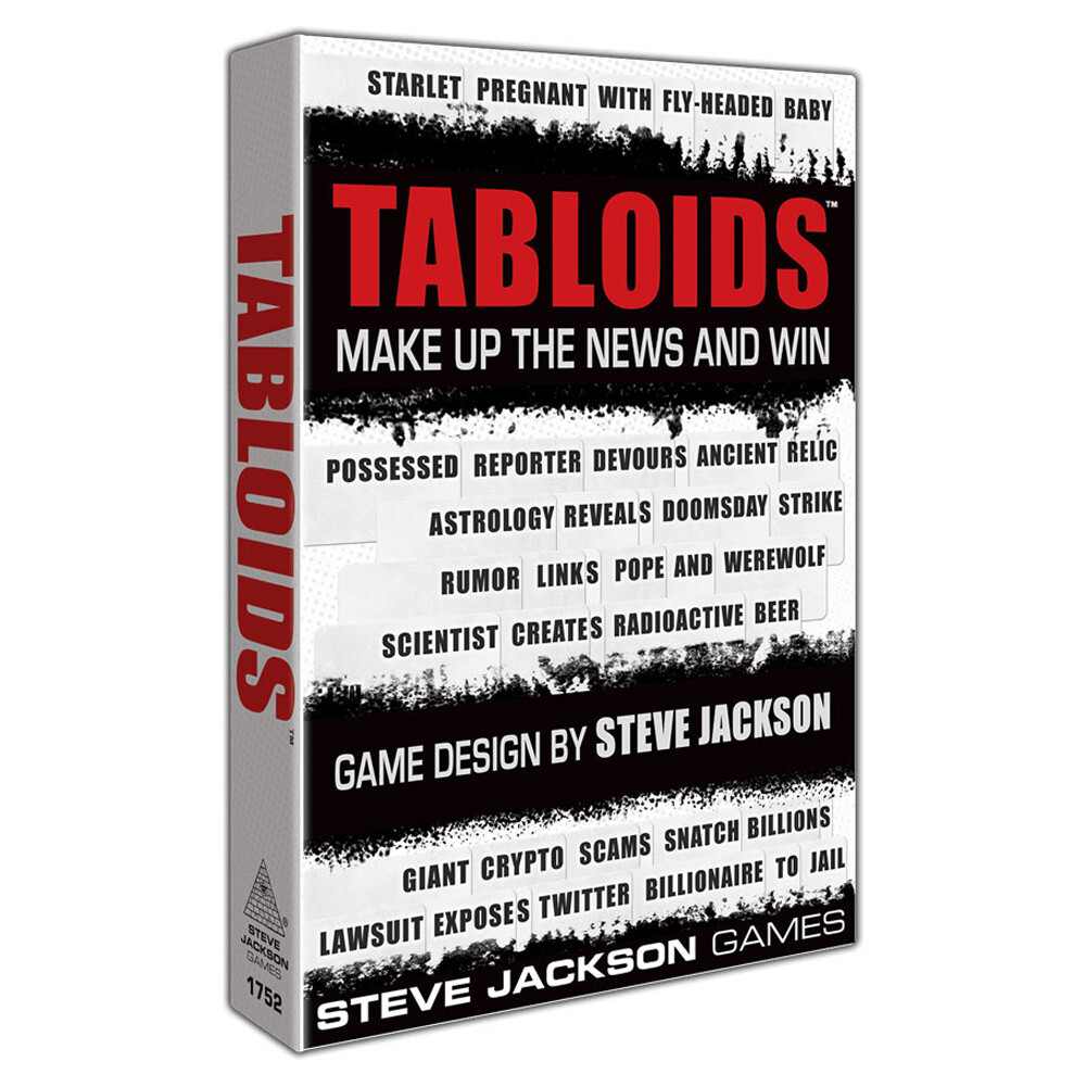 Настольная игра Steve Jackson Games Tabloids
Настольная игра Steve Jackson Games Tabloids