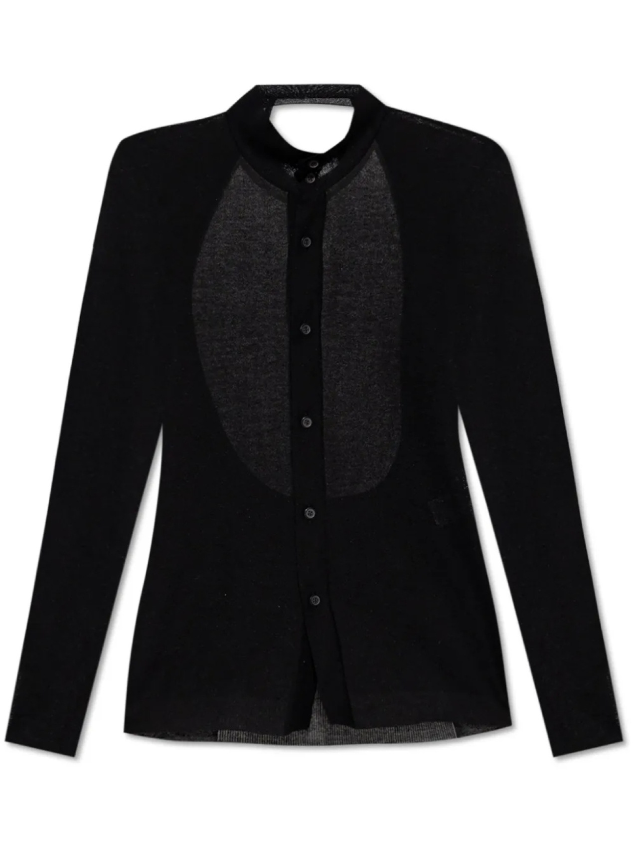 Кардиган Issey Miyake с открытой спиной, черный
Кардиган Issey Miyake с открытой спиной, черный