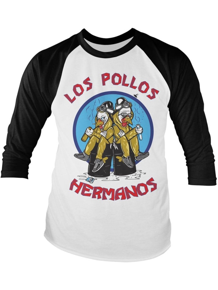 Рубашка с длинным рукавом Breaking Bad, белый
Рубашка с длинным рукавом Breaking Bad, белый