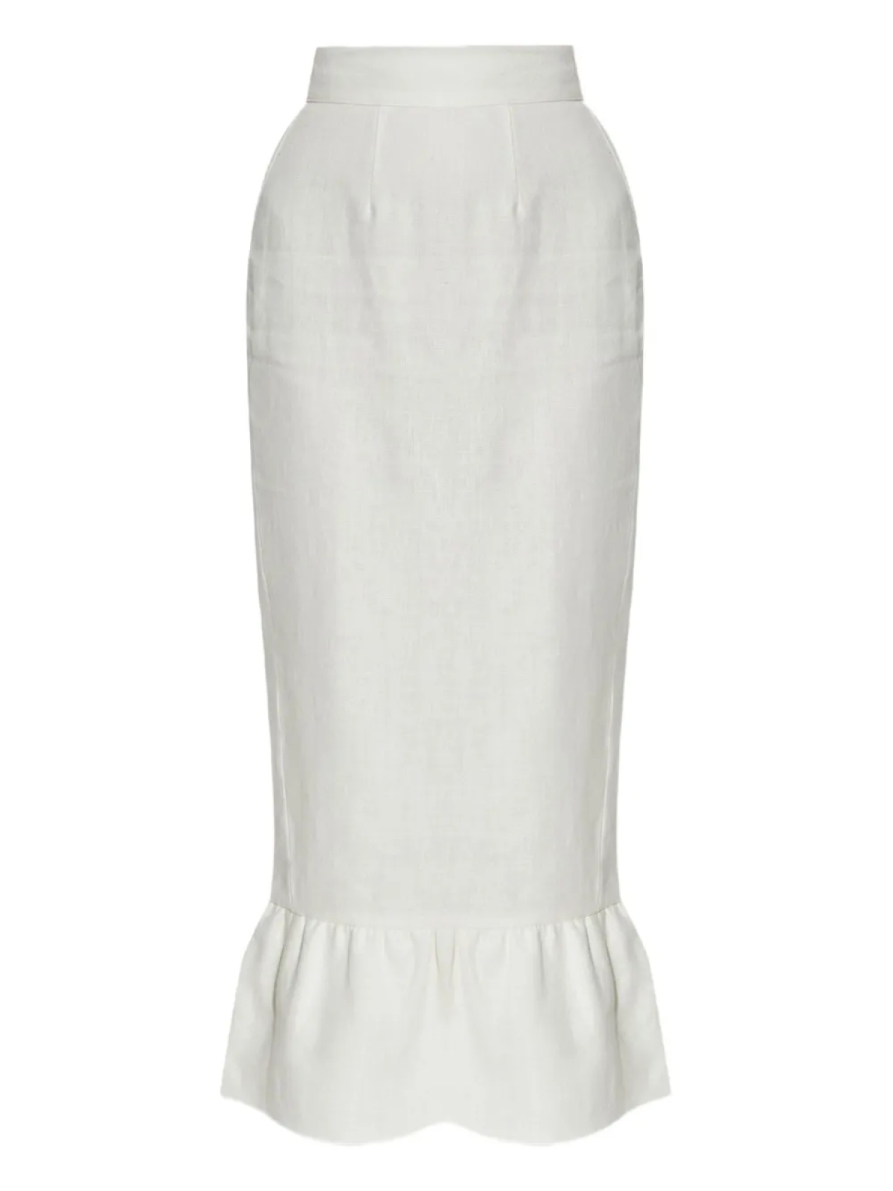 Юбка из льна с оборками Posse, нейтральный
Юбка из льна с оборками Posse, нейтральный