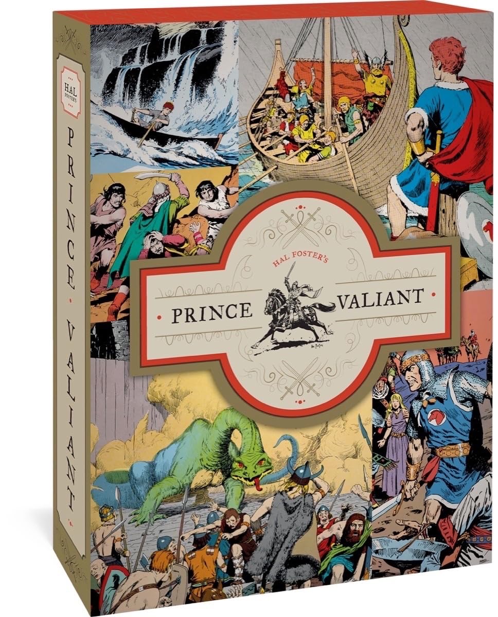 Prince Valiant Vols. 16 - 18: Gift Box Set (PRINCE VALIANT HC BOX SET) (Fantagraphics Books)
Prince Valiant Vols. 16 - 18: Gift Box Set (PRINCE VALIANT HC BOX SET) (Fantagraphics Books)