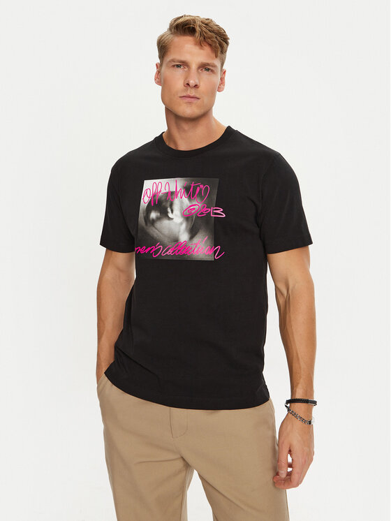 Футболка regular fit OMAA027F22JER0141068 Off-White, черный
Футболка regular fit OMAA027F22JER0141068 Off-White, черный