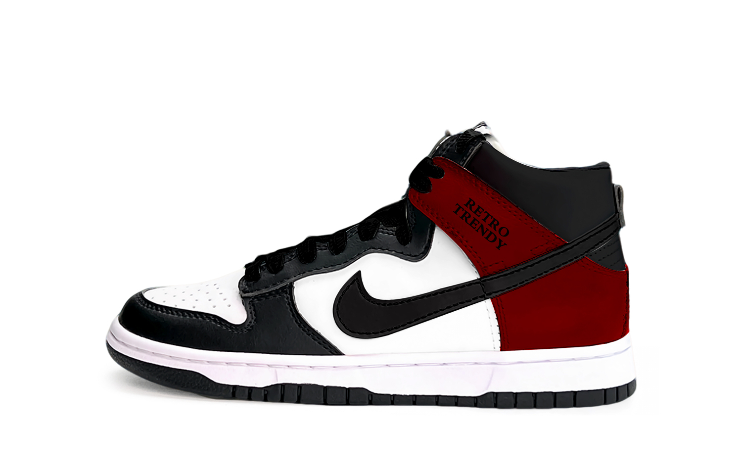 Dunk Red Lion устойчивое к истиранию покрытие, дышащие высокие кроссовки для скейтбординга Unisex черный белый Nike, бордовый
Dunk Red Lion устойчивое к истиранию покрытие, дышащие высокие кроссовки для скейтбординга Unisex черный белый Nike, бордовый