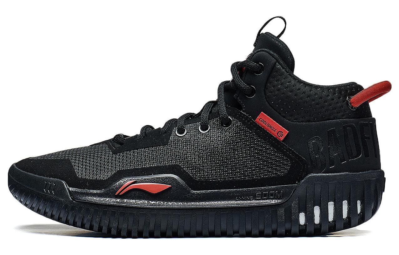 LINING ЛиНинг Badfive 3 Противоскользящие Износостойкие Высокие Баскетбольные Кроссовки Мужские Черные - Черный, цвет Black 
LINING ЛиНинг Badfive 3 Противоскользящие Износостойкие Высокие Баскетбольные Кроссовки Мужские Черные - Черный, цвет Black