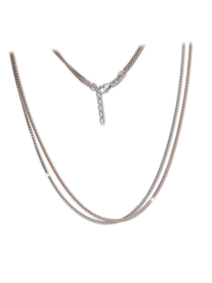 SilberDream Женское колье SilverDream из серебра 925 пробы с золотым покрытием (333 проба розового золота), длина примерно 43-47,5 см
SilberDream Женское колье SilverDream из серебра 925 пробы с золотым покрытием (333 проба розового золота), длина примерно 43-47,5 см