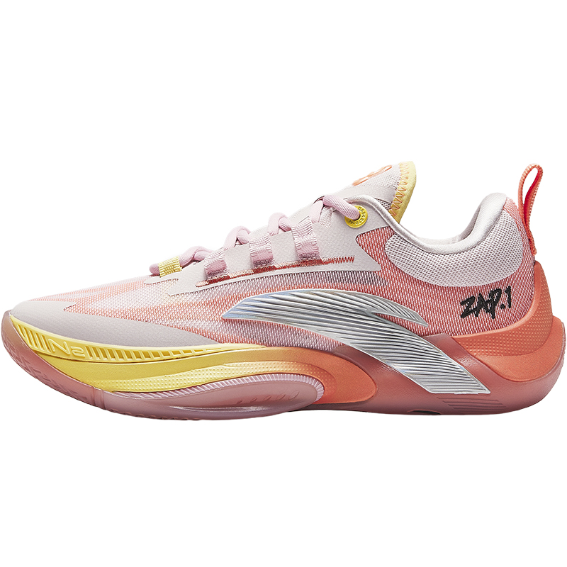 ANTA Детские баскетбольные кроссовки с защитой от скольжения и истиранию, низкие, розовые, оранжевые
ANTA Детские баскетбольные кроссовки с защитой от скольжения и истиранию, низкие, розовые, оранжевые