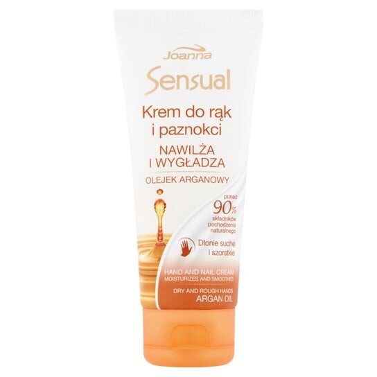 Крем для рук с аргановым маслом, 100 г Joanna, Sensual
Крем для рук с аргановым маслом, 100 г Joanna, Sensual