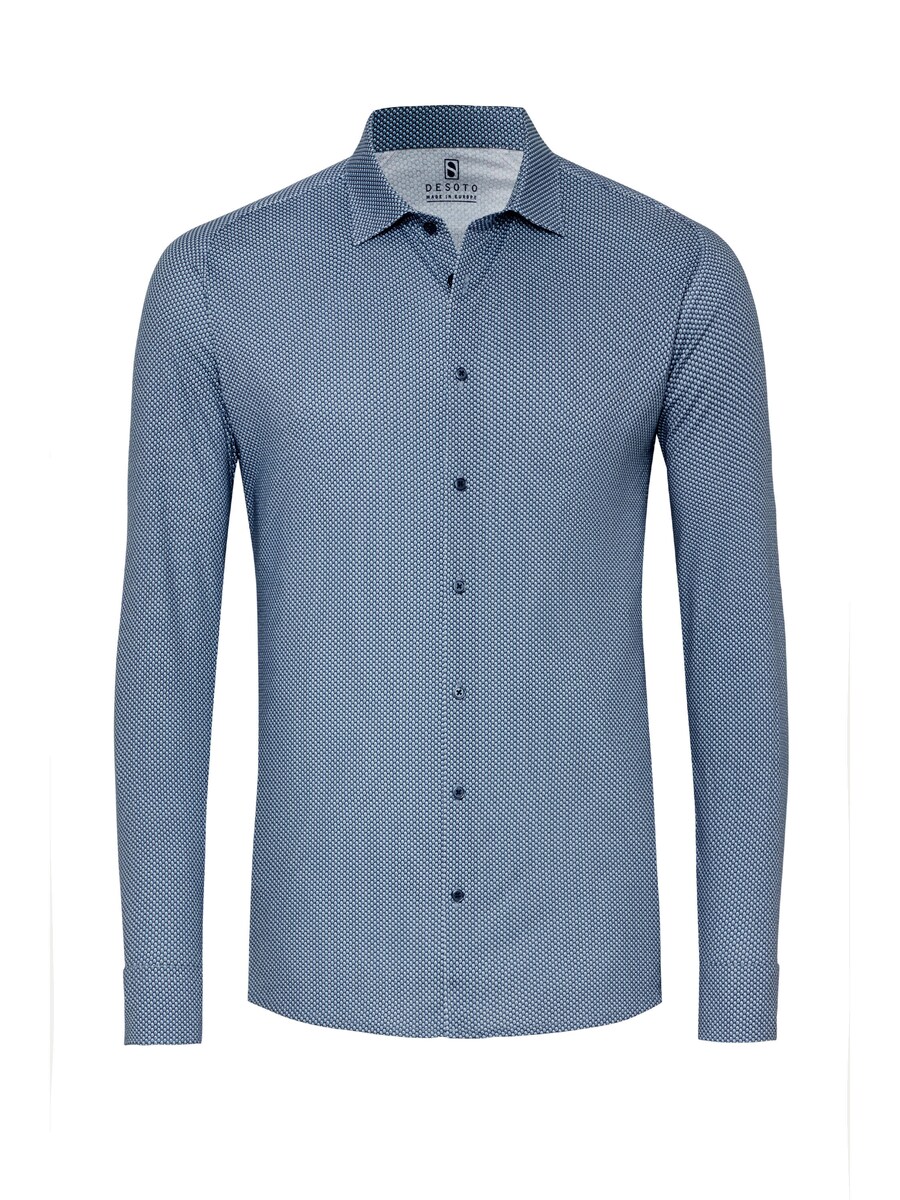 Рубашка Slim Fit на пуговицах DESOTO, синий
Рубашка Slim Fit на пуговицах DESOTO, синий