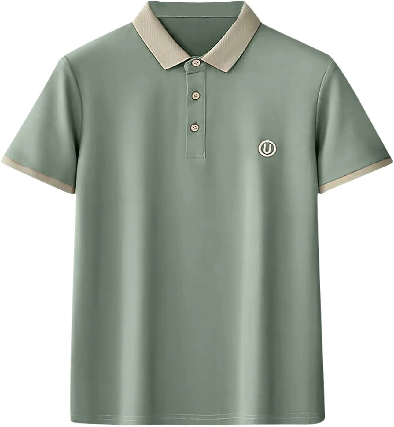 Мужская рубашка Ice Silk с коротким рукавом и тремя пуговицами
Мужская рубашка Ice Silk с коротким рукавом и тремя пуговицами