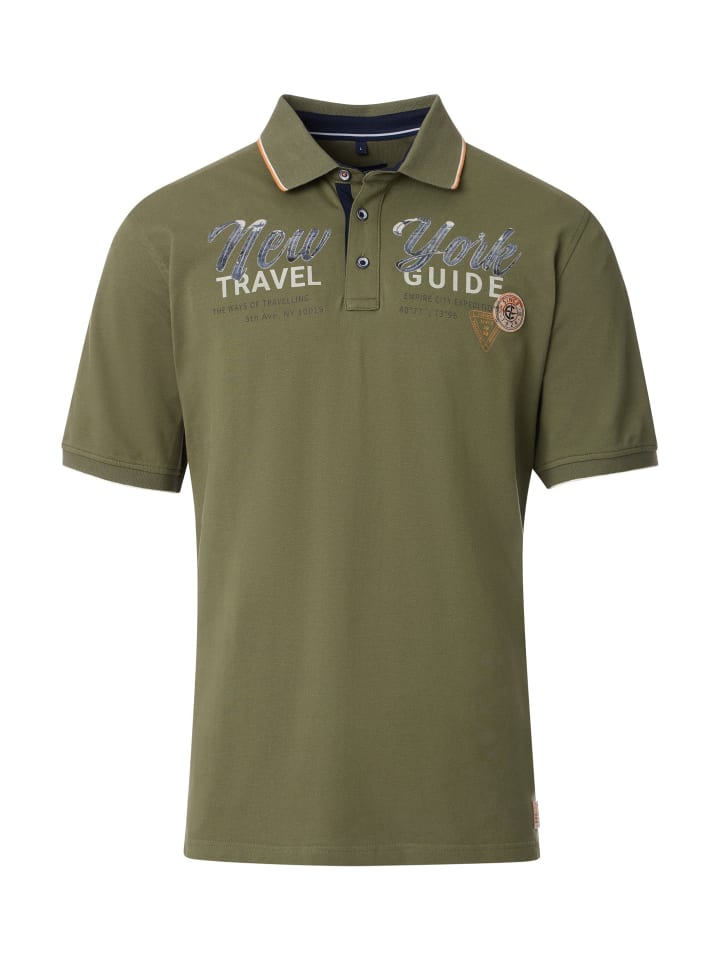 Рубашка-поло CASAMODA, зеленый
Рубашка-поло CASAMODA, зеленый