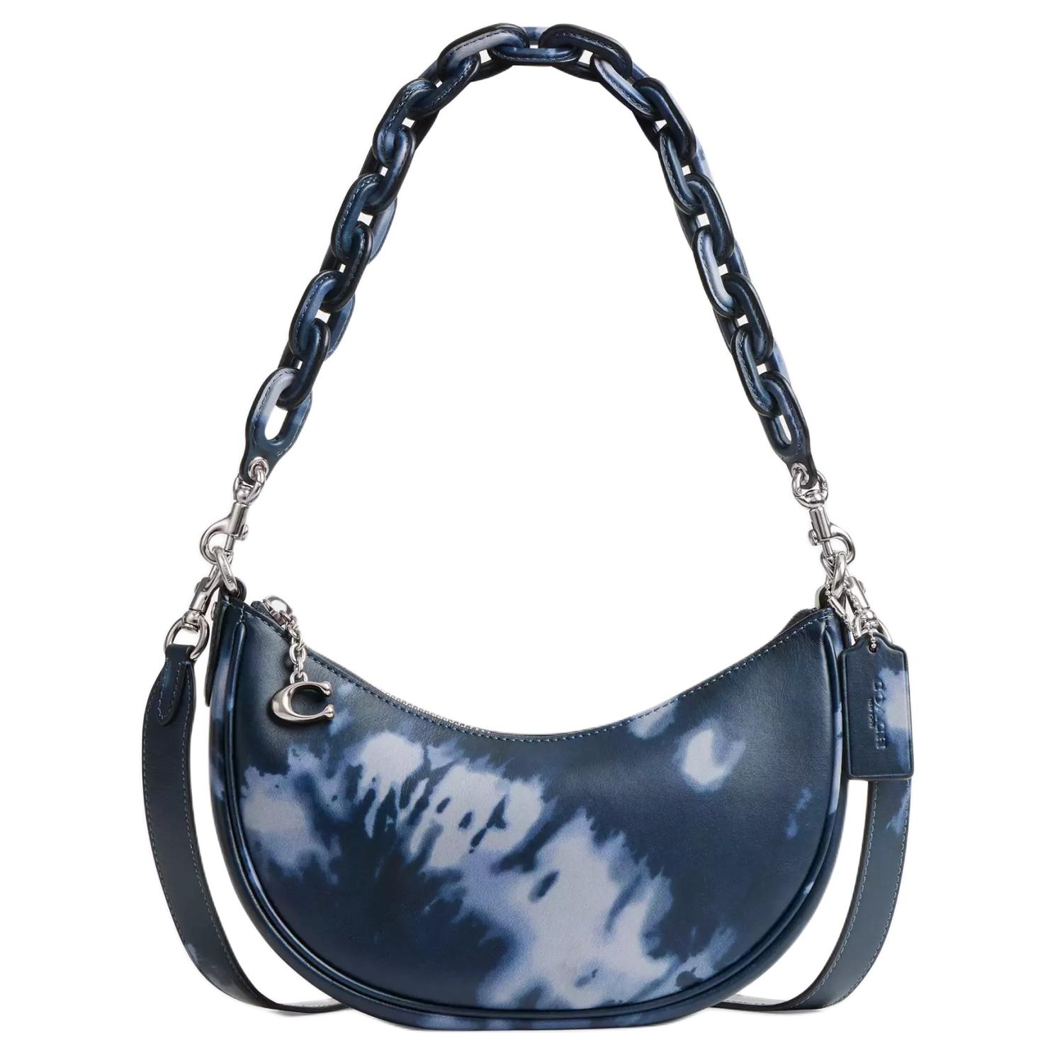 Сумка через плечо Mira Smooth Leather среднего размера для женщин, цвет светлый античный никель и ночной морской синий COACH
Сумка через плечо Mira Smooth Leather среднего размера для женщин, цвет светлый античный никель и ночной морской синий COACH