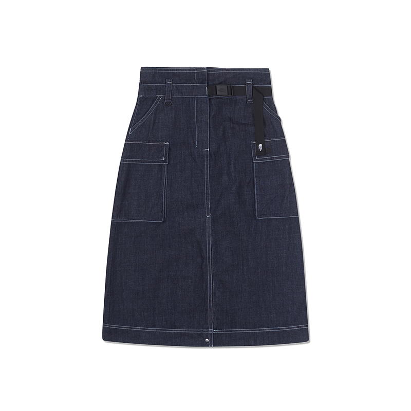 Джинсовая длинная юбка THE NORTH FACE серии UE женская темно-синяя
Джинсовая длинная юбка THE NORTH FACE серии UE женская темно-синяя