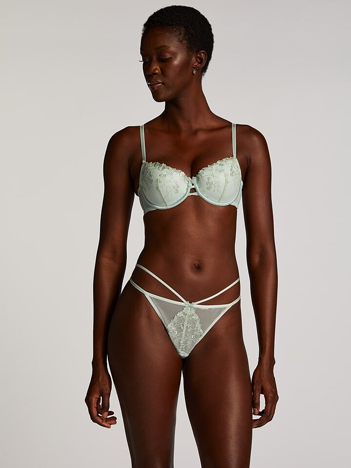 Стринги Hunkemöller Lillia, светло-зеленый
Стринги Hunkemöller Lillia, светло-зеленый