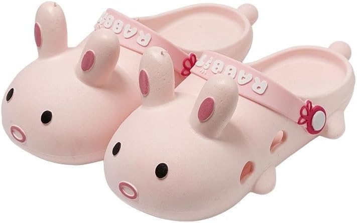 Детские и женские сабо Nemnlaa Cute Bunny, летние мультяшные сандалии на липучке, противоскользящие, стойкие к запаху, для сада и пляжа, розовый
Детские и женские сабо Nemnlaa Cute Bunny, летние мультяшные сандалии на липучке, противоскользящие, стойкие к запаху, для сада и пляжа, розовый
