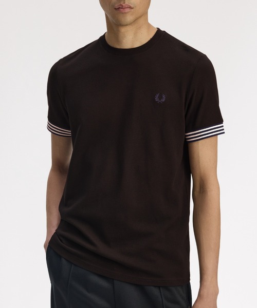 Футболка в полоску с манжетами FRED PERRY, черный
Футболка в полоску с манжетами FRED PERRY, черный