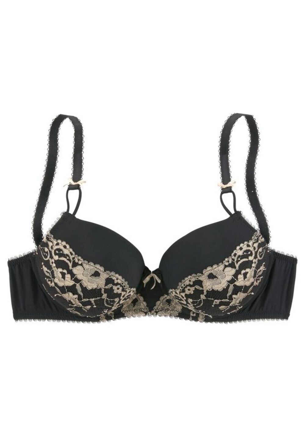 Бюстгальтер с эффектом пуш-ап Lascana Fabiola, черный
Бюстгальтер с эффектом пуш-ап Lascana Fabiola, черный