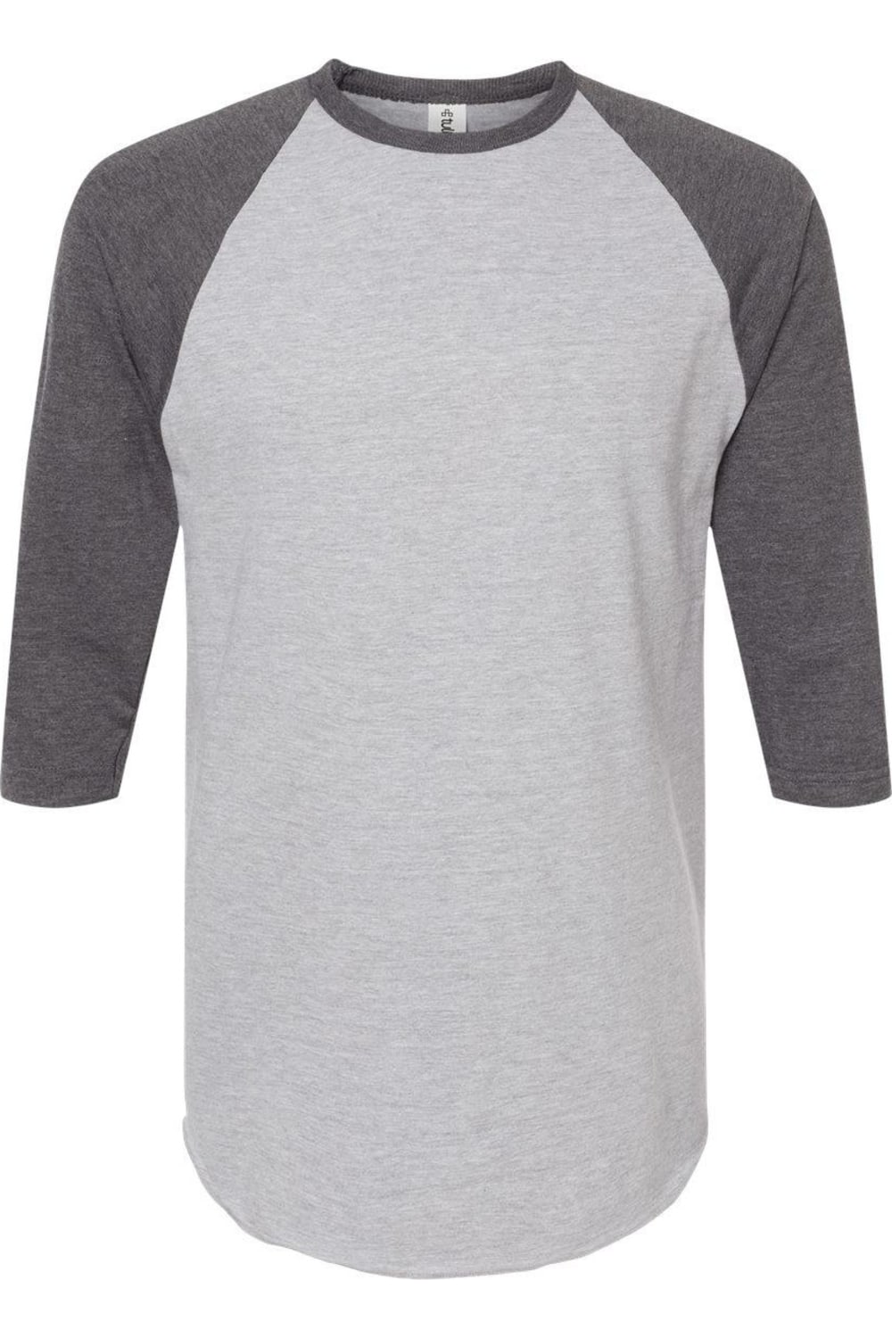 Футболка-реглан из тонкого джерси Tultex Unisex, цвет heather grey/ heather charcoal
Футболка-реглан из тонкого джерси Tultex Unisex, цвет heather grey/ heather charcoal