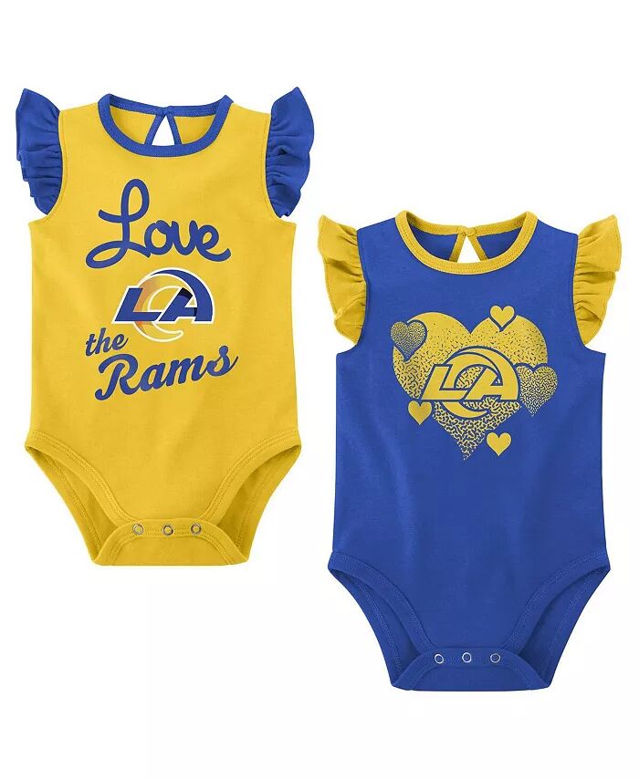 Комплект из 2 боди Baby Girls Royal, Gold Los Angeles Rams Spread the Love Outerstuff
Комплект из 2 боди Baby Girls Royal, Gold Los Angeles Rams Spread the Love Outerstuff