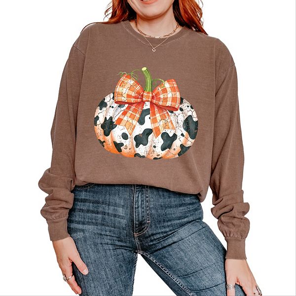 Кофта Cow pumpkin coquette distressed с длинным рукавом Simply Sage Market, Espresso
Кофта Cow pumpkin coquette distressed с длинным рукавом Simply Sage Market, Espresso