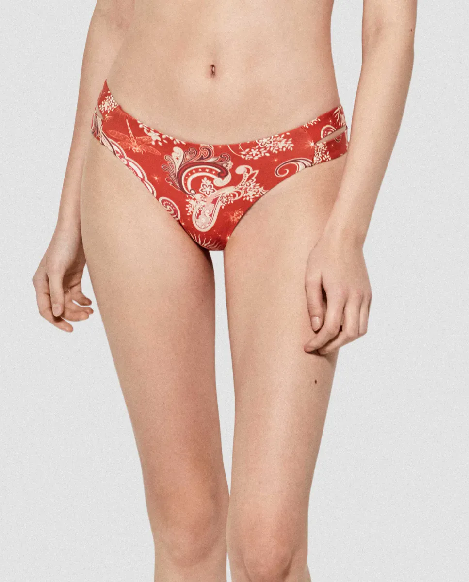 Плавки бикини из принтованной ткани с разрезами по бокам Gisela, мультиколор
Плавки бикини из принтованной ткани с разрезами по бокам Gisela, мультиколор